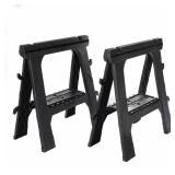 28 in. W x 31 in. H Folding Sawhorse (2-Pack)