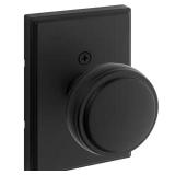 Sora Matte Black Half Dummy Door Knob Set