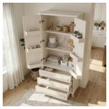 Harper & Bright 70.1" 2-Door Pantry
