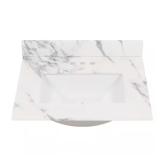 Toscana 25x22 in. Engineered Stone Sink Top