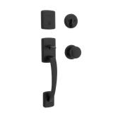 Brentford Matte Black Door Handleset
