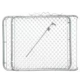 Everbilt 10 ft W x 4 ft H Galvanized Gate