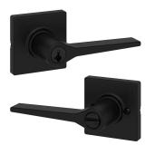 Hollis Matte Black Keyed Lever