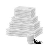 Vacuum Storage Bags 15 Pack with Pump
