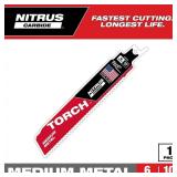 6 in. 10 TPI TORCH Carbide Blade for SAWZALL