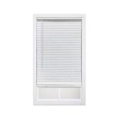 White Cordless Mini Blinds 23x48