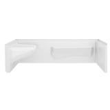 Classic 500 Left Seat Shower Wall Surround