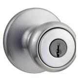 Tylo Satin Chrome Keyed Entry Door Knob