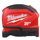 Compact Auto Lock 25 ft Tape Measure