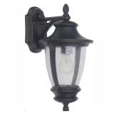 Wilkerson 14.13 in. 1-Light Black Sconce