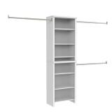 Impressions White Wood Closet System