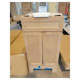 Bathroom vanity TOP DAMAGED aprox 34"x18"x16.5"