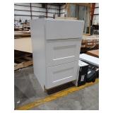 18" 3 Drawer Base Cabinet