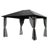 Aluminum Gazebo 12x10 with Curtains