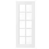 30x80 10-Lite MDF Primed Interior Door Slab
