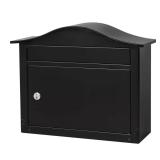 Architectural Mailboxes Saratoga Black Mailbox