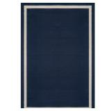 Beverly Rug Aura Navy 8x10 Rug