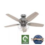 Channing 52" Hunter Express Ceiling Fan+Light