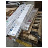 Skid Lot Assorted Flooring And Shelves