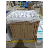 Beige Vanity w/ Top 29.5" x 19-5/8" x 31-5/8"