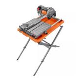 RIDGID 9-Amp Wet Tile Saw with Stand