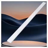 60 in. Solid Surface Vanity Backsplash, White