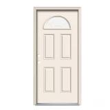 Primed Steel Front Door, RH Inswing