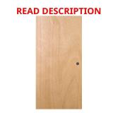 (8) 32x80 No Panel Hardwood Door Slab