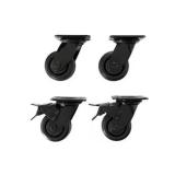 4 in. Caster Kit for Welded Garage Cabinets
