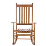 Vermont Oak Porch Rocker Outdoor Chair