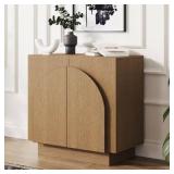 Nathan James Iris Cabinet, Natural Veneer