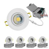 NUWATT Adjustable Gimbal Lights 3-in 600lm