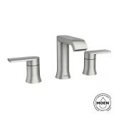 MOEN Genta 8 in. Widespread Faucet Spot Ni