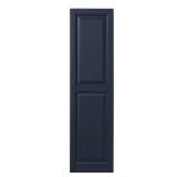 (3) Raised Panel Shutters, Dark Navy (Pair)