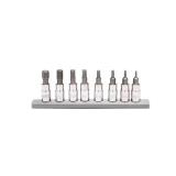 Husky 1/4 in Drive Hex Bit Socket Set (8)