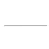 (3) Transform Satin White Vinyl Top Rail 6 ft