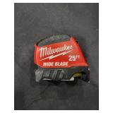 Milwaukee 25ft Wide Blade