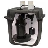 1/4 HP Pre-Plumbed Sink Tray System Sump Pump