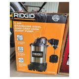 Ridgid Sump Pump