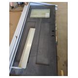 36" x 80" Black Exterior Door