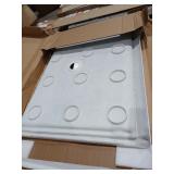 White Shower Base