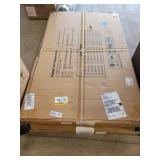 (2) Tempered Panels for 48" Barn Door *PANELS ONL
