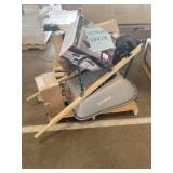 Wheelbarrow, Exterior Lights, Propane Cylinder