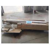 Shaker crown molding, toe kick, scribe molding