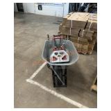 Gorilla wheel barrow, Milwaukee fold hand truck