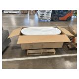 60ï¿½ bathtub cracked