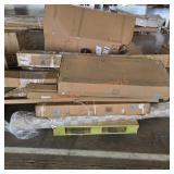 5 drawer dresser,rugs, mixed wood cabnitry