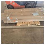 White vinyl fencing kit