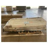 Retractable Storm Door, 6-Panel Interior Door