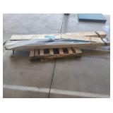 8ft gatepost 2x the bid
